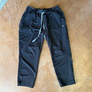 3XL WOMENS FIGS HIGH WAISTED YOLA SKINNY SCRUB PANTS - GENTLY USED, REG LENGTH